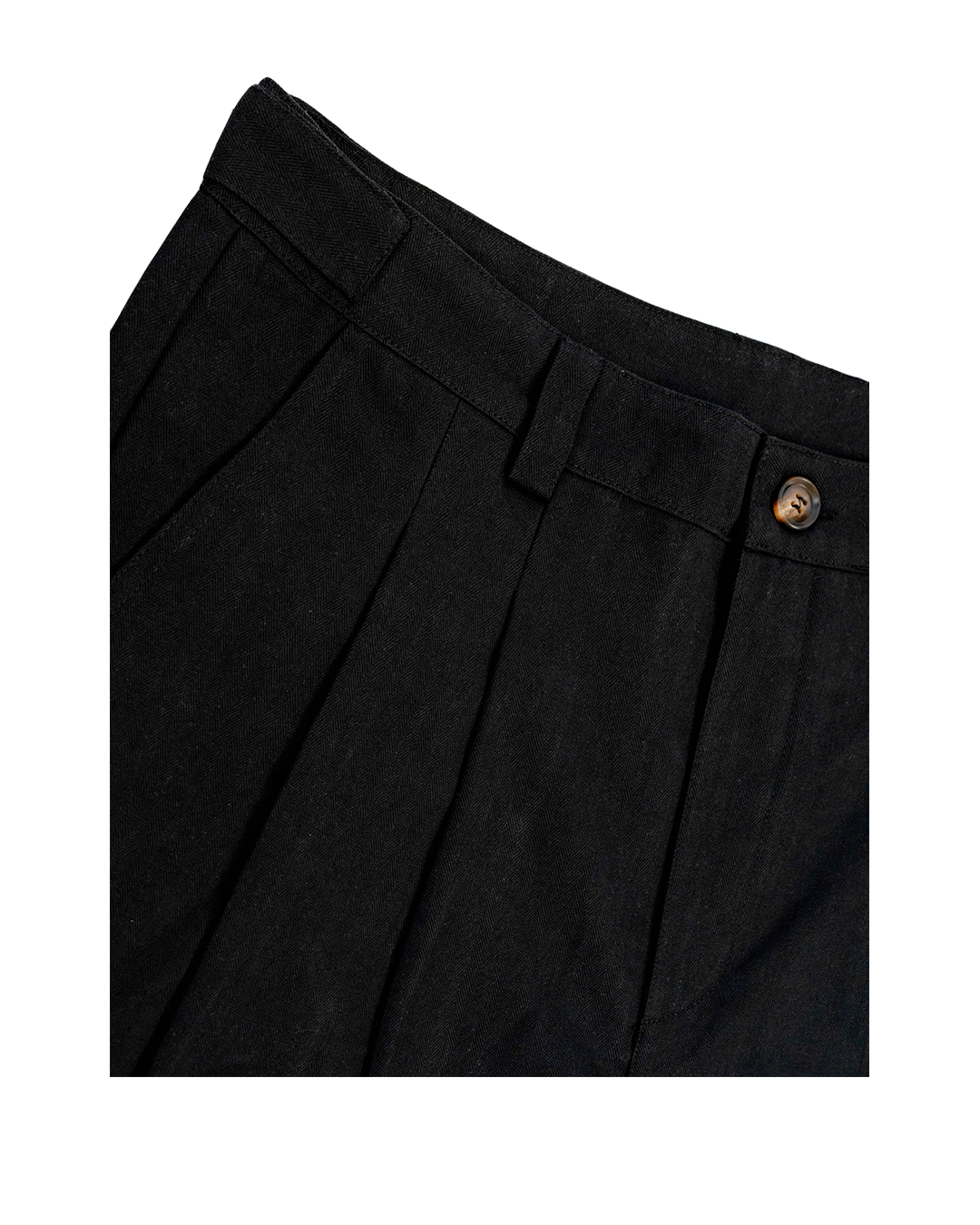 NINE-TO-NONE PLEATED SHORTS