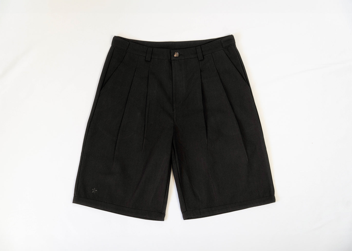 NINE-TO-NONE PLEATED SHORTS