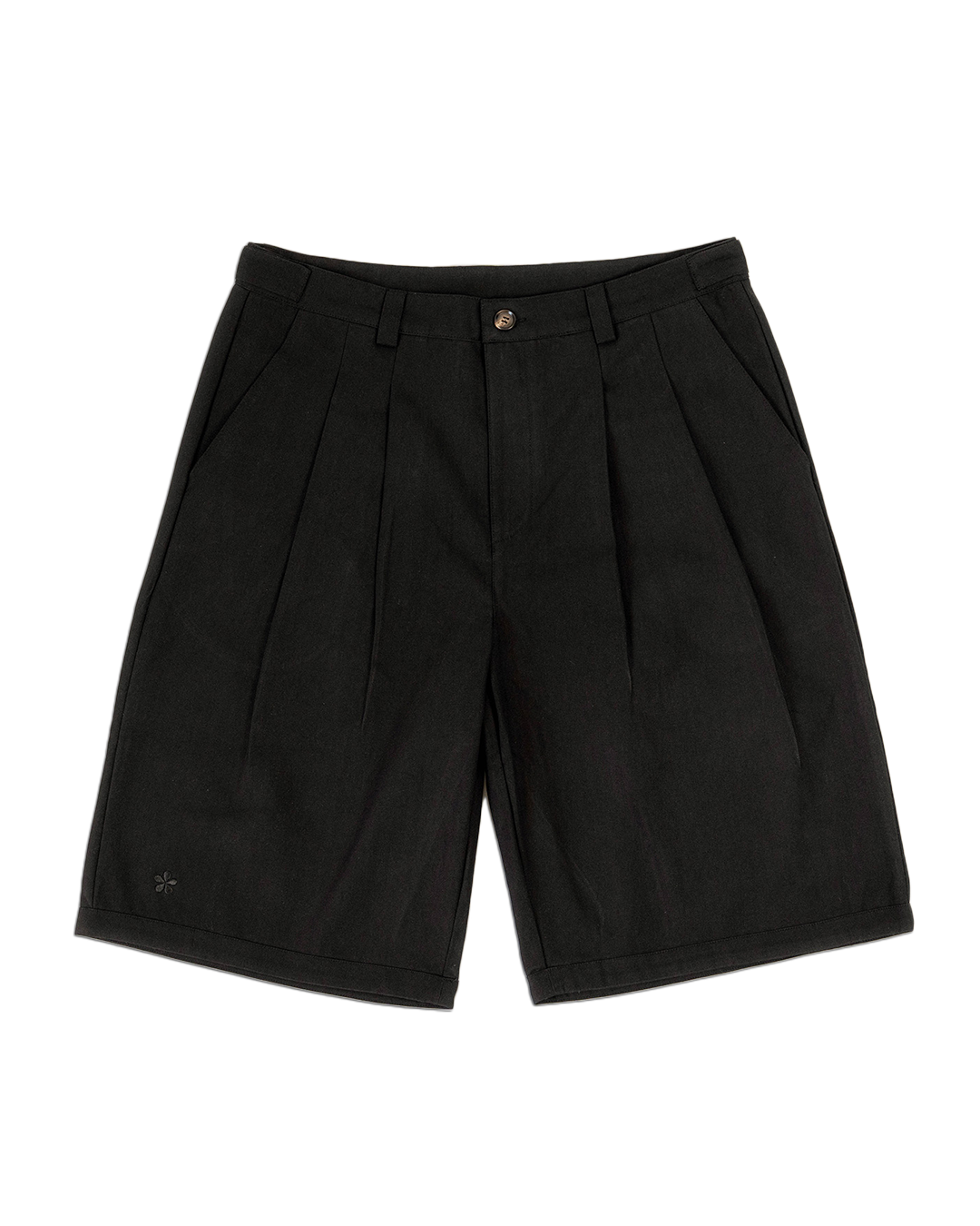 NINE-TO-NONE PLEATED SHORTS